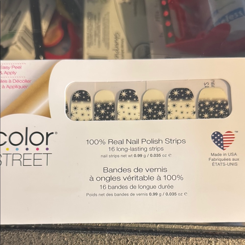 Color Street Nail Polish Strips - Starry Night Design
Better Safe Than Starry